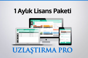 1 Aylık Lisans Paketi